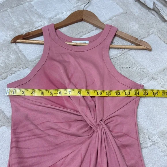 URBAN REVIVO Ruched Twist Front Dress - Picture 5 of 9